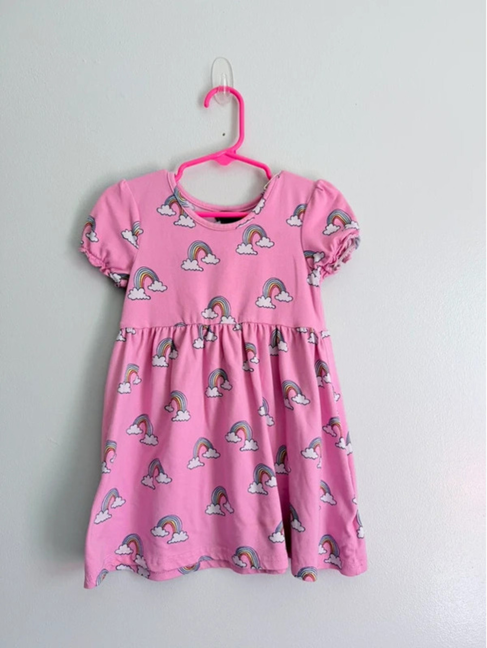 Picapino Pink Rainbow Dress Size 3T